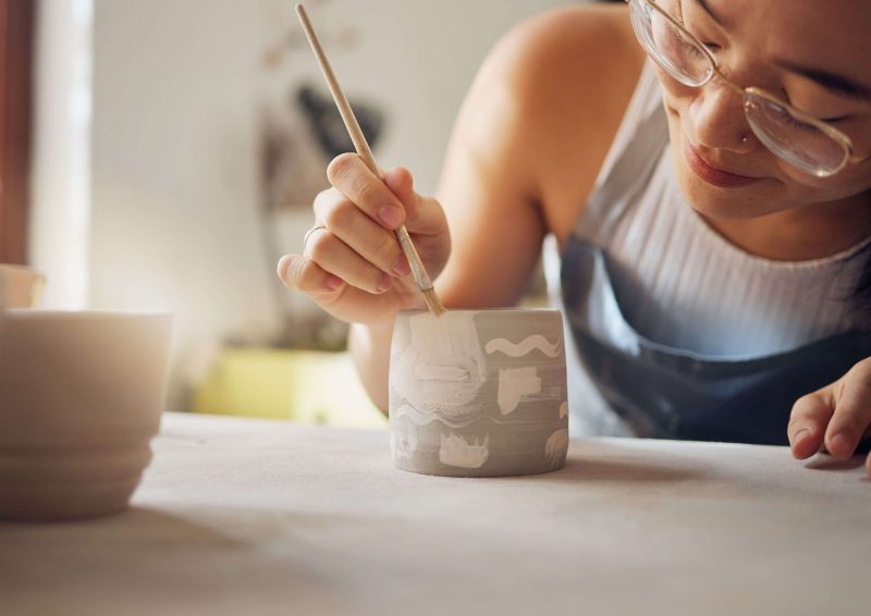 Woman Painting